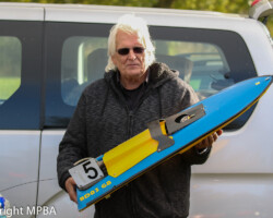 Dave Marles with his winning Pegasus Evo